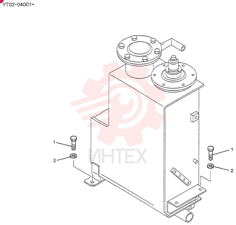 TANK INSTAL, HYD YT33H00010F2
