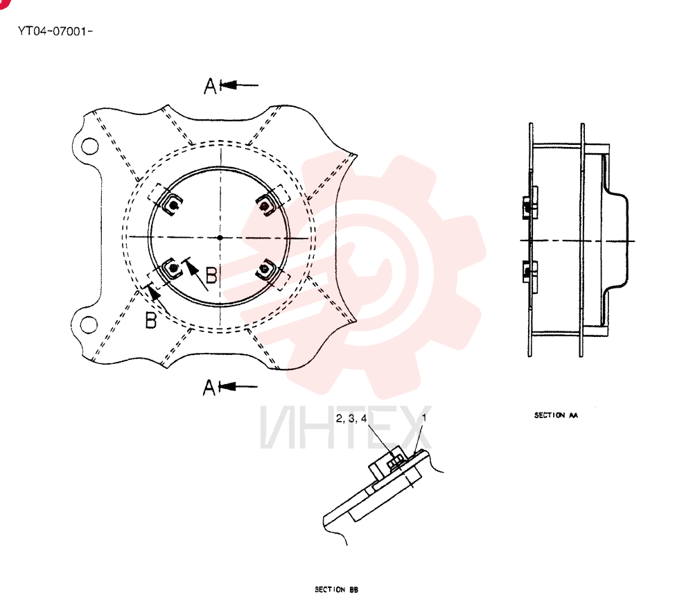 COVER ASSY, UNDER YT24C00006F1