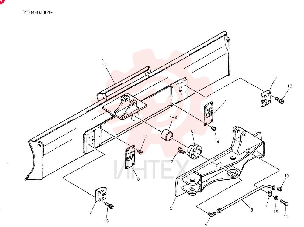 DOZER ASSY YT51B00018F1