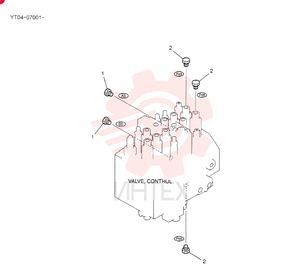 HYD LINES, UPP YT03H00019F1
