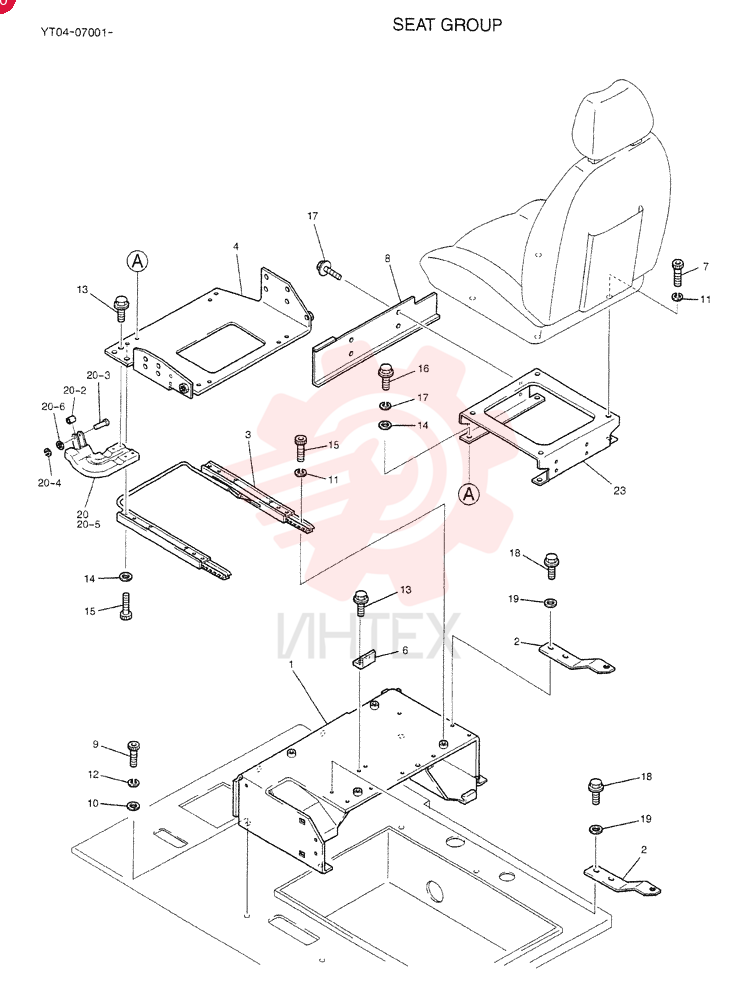 SEAT GROUP YT25M00021F3