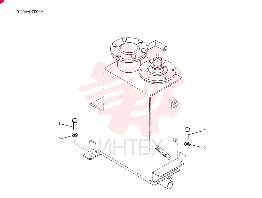 TANK INSTAL, HYD YT33H00010F2