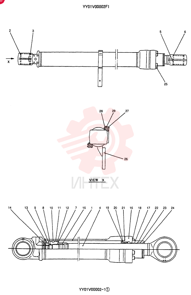 CYLINDER ASSY. YY01V00002F1