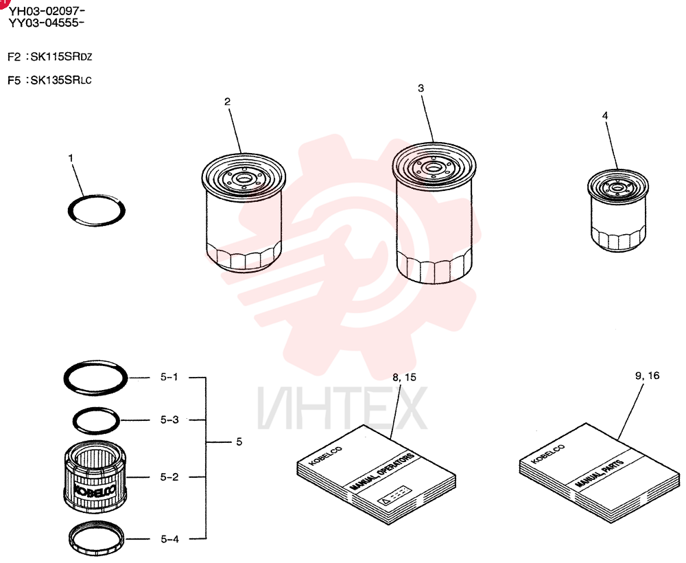 ELEMENT KIT (SK115SRDZ)