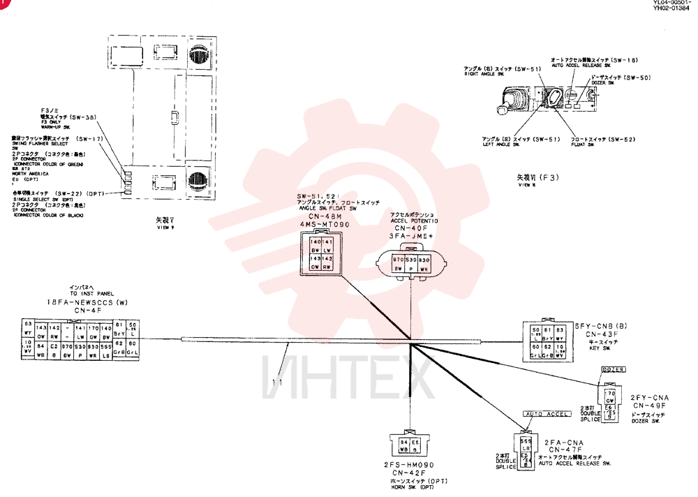 HARNESS ASSY, CAB YY14E00008F3 (1)