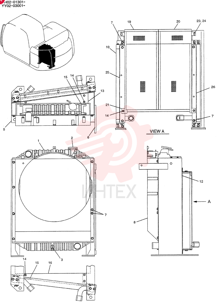 RADIATOR YY05P00004F1