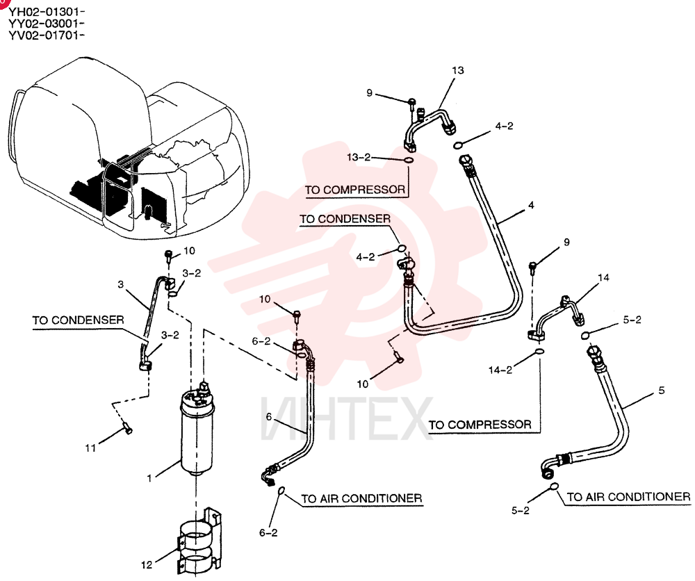 RECEIVER-DRYER YV96V00001F3