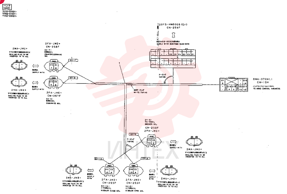 WIRE HARNESS YY13E01073P1 (1)