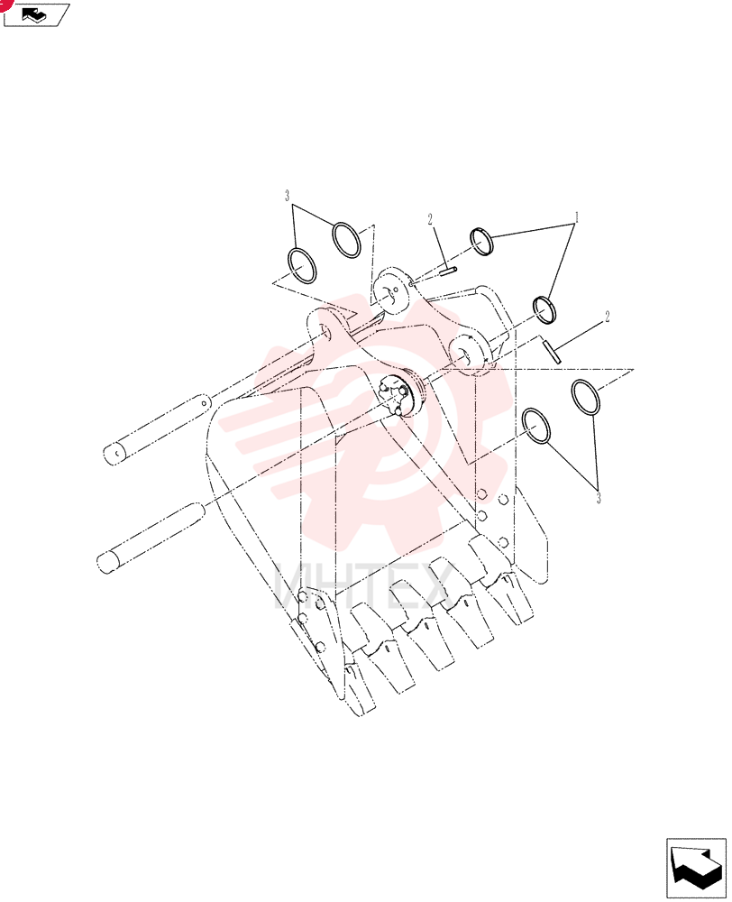 BUCKET LP61B00008F1