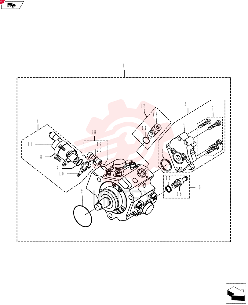 FUEL INJECTION PUMP VA32G6100300 (2)