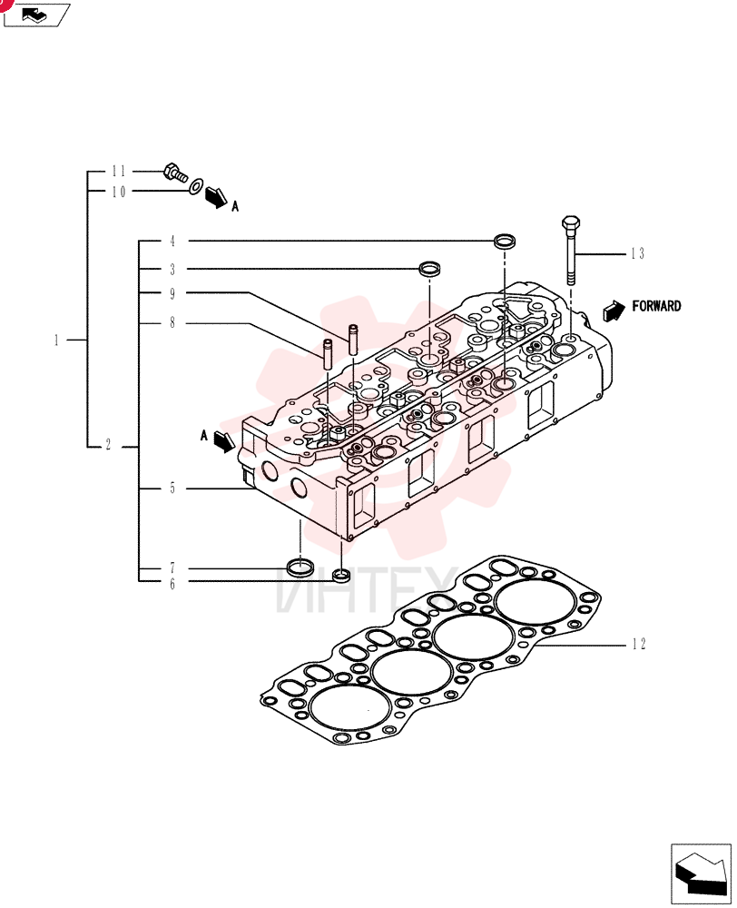 Head Assy., Cylinder VA32G0111011