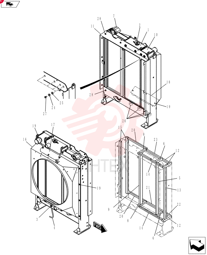 RADIATOR YY05P00031S001