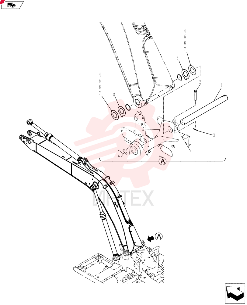 Схема (ED150-2) - BLADE RUNNER EXCAVATOR/DOZER ASN LH01-01001 (1/09-12/12) YY02B00267F1