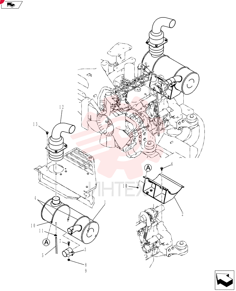 Схема (ED150-2) - BLADE RUNNER EXCAVATOR/DOZER ASN LH01-01001 (1/09-12/12) YY12P00010F1