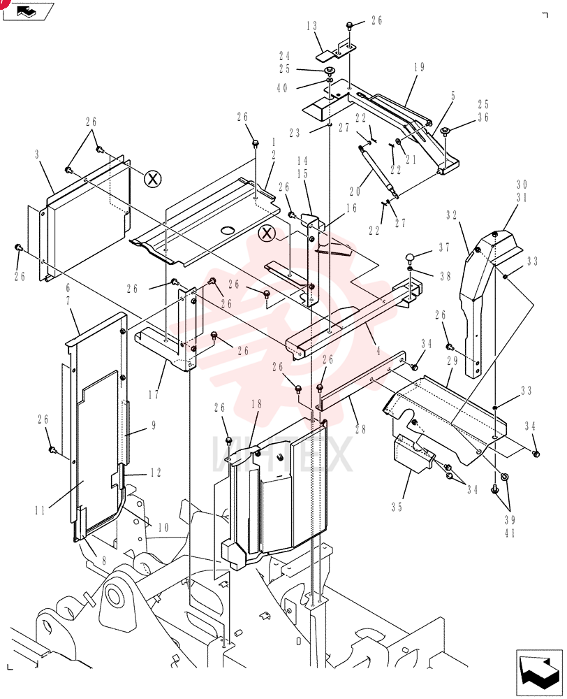 Схема (ED150-2) - BLADE RUNNER EXCAVATOR/DOZER ASN LH01-01001 (1/09-12/12) YY21C00060F1
