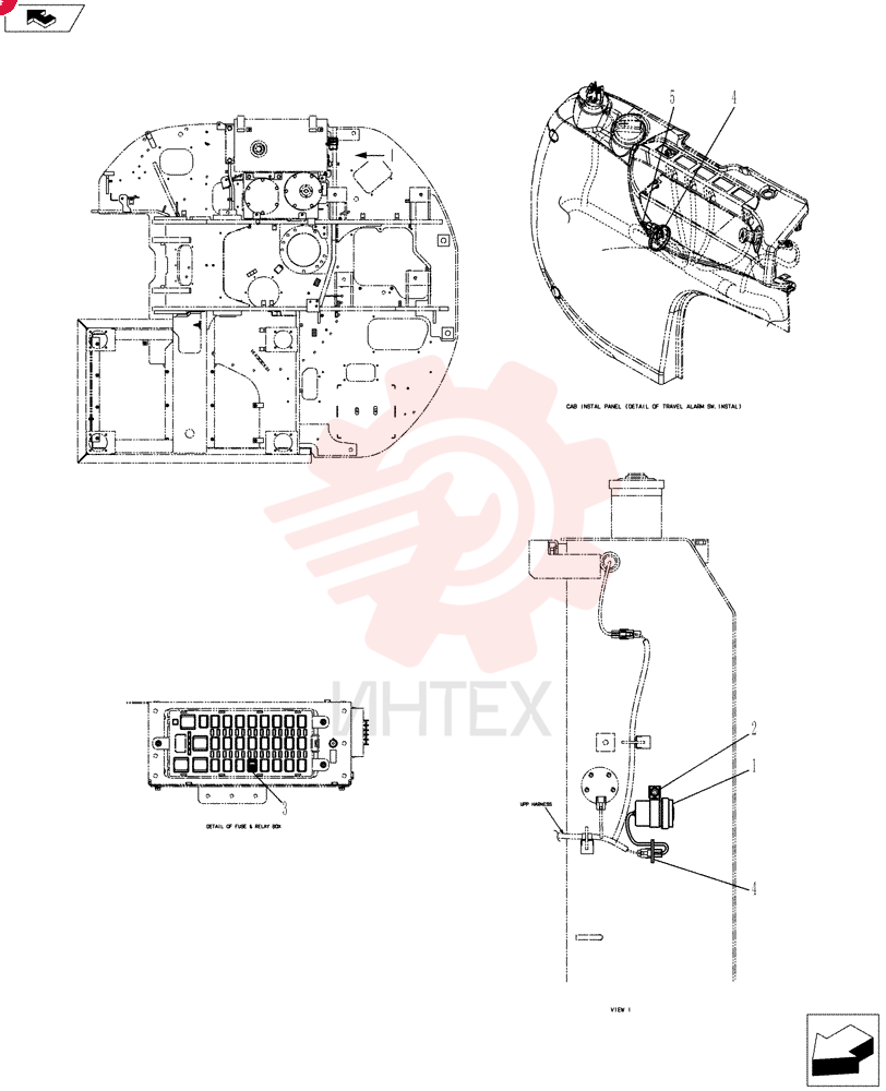 Схема (ED150-2) - BLADE RUNNER EXCAVATOR/DOZER ASN LH01-01001 (1/09-12/12) YY53E00002F3