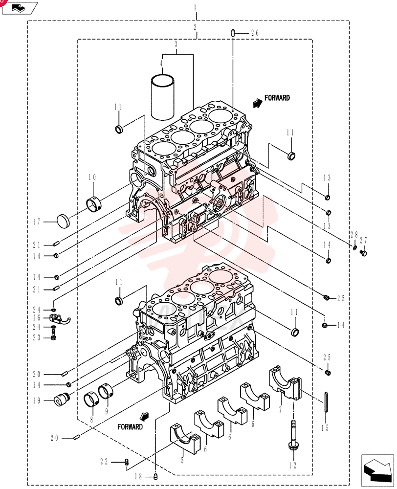 Схема (ED150-2) - BLADE RUNNER EXCAVATOR/DOZER ASN LH01-01001 (1/09-12/12) VA32G0701013