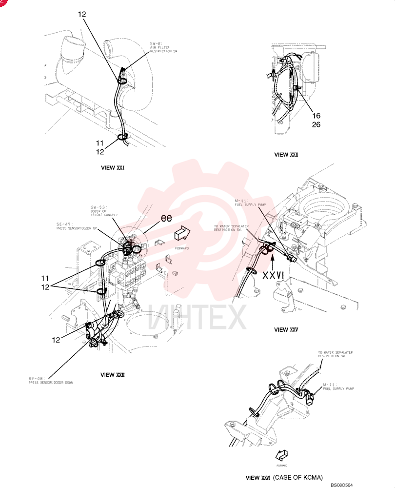 CLIP,M8 x 8.20mm Shank YN13E01375P1 (7)