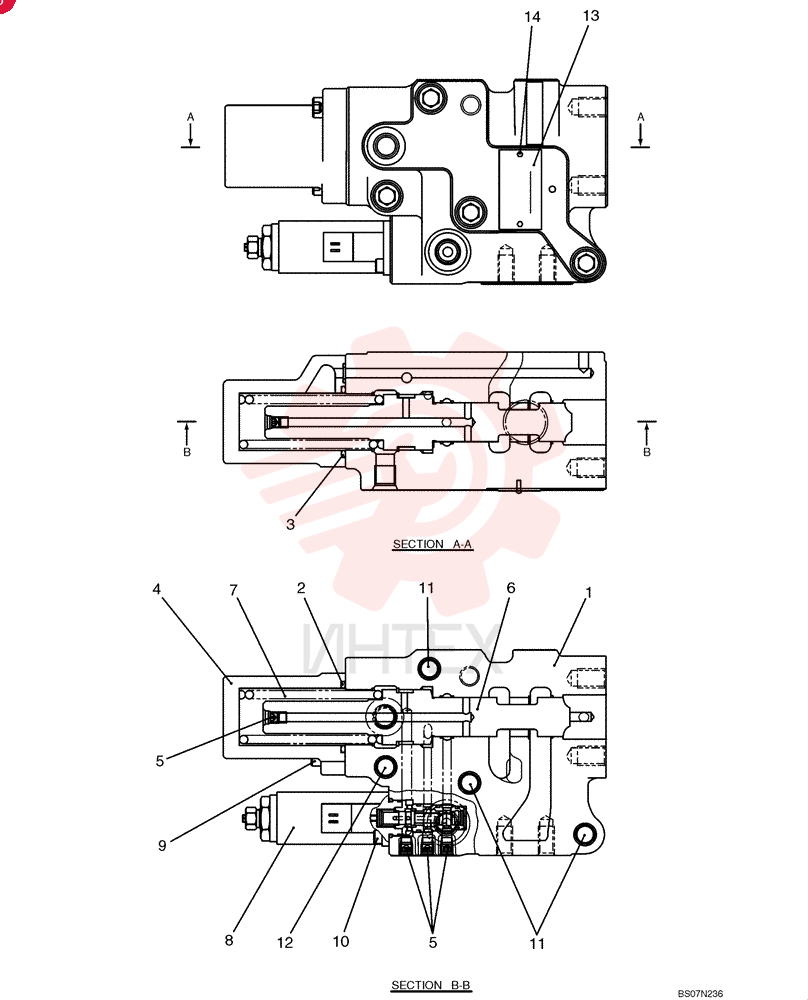 CONTROL VALVE YB30V00018F1 (1)