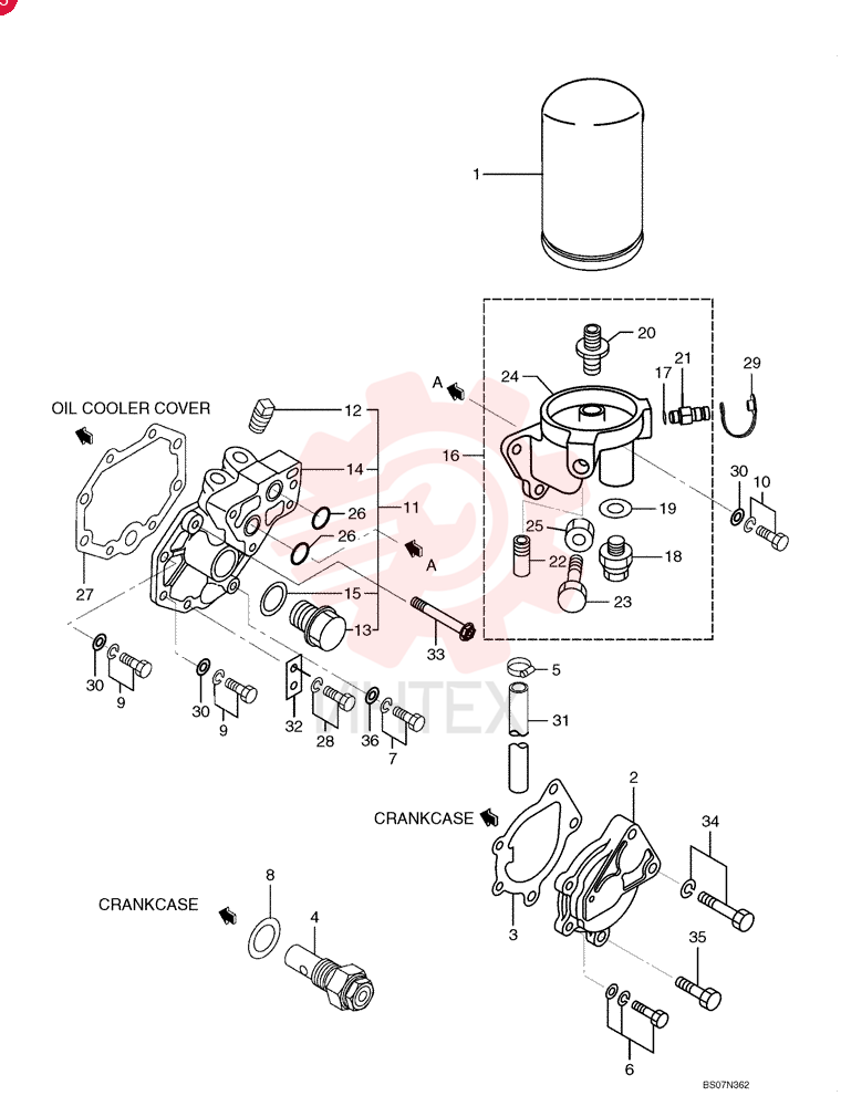 ENGINE OIL FILTER VA3424011101 (3)