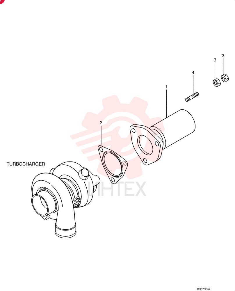 EXHAUST SYSTEM PIPE VA3423203502