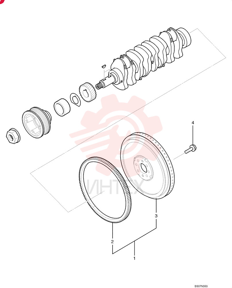 FLYWHEEL VA32G2100010