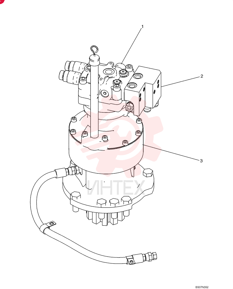 HYDRAULIC MOTOR YY15V00021F1
