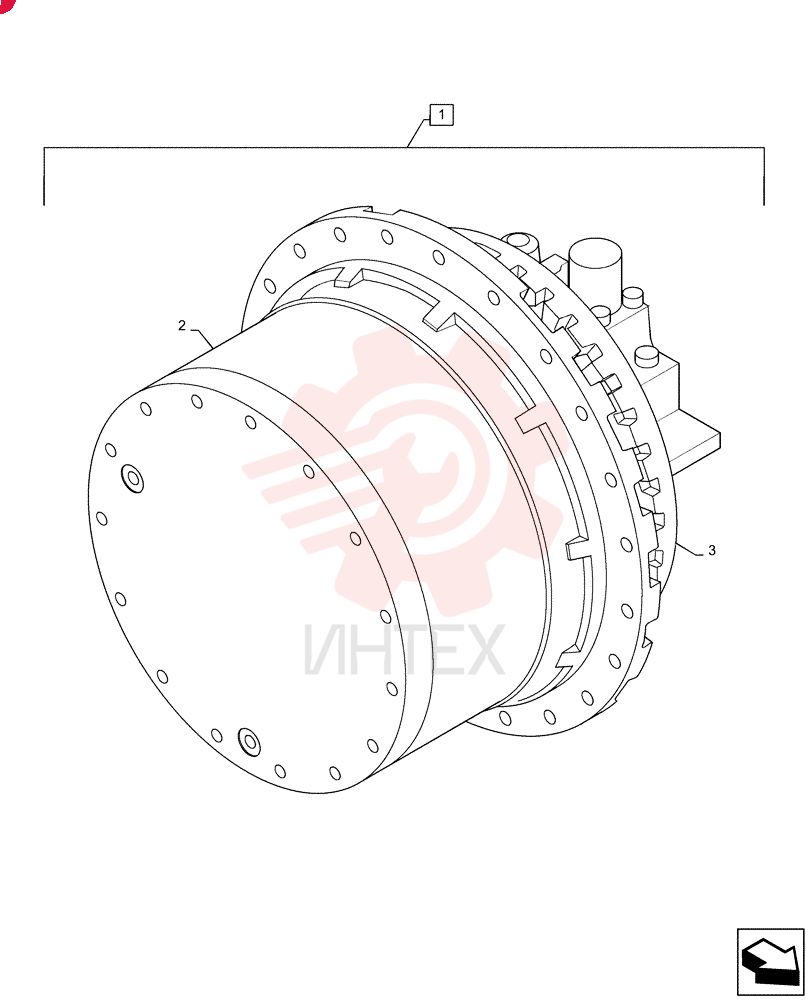 HYDRAULIC MOTOR YY15V00006F2
