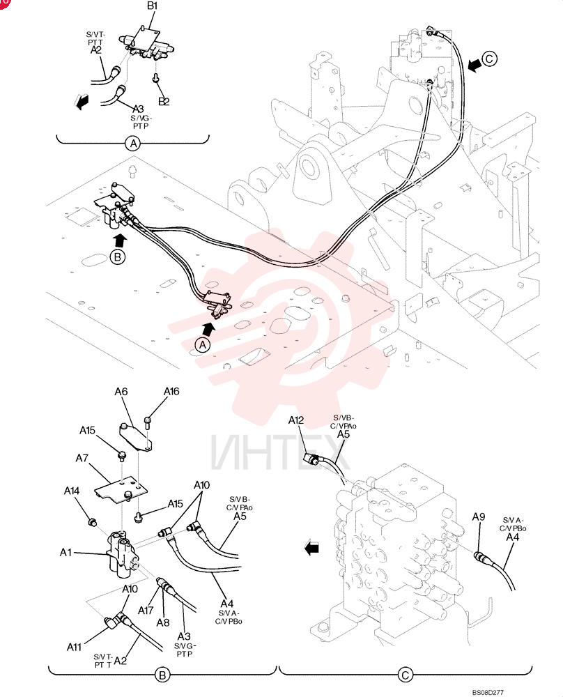 HYDRAULIC VALVE LC35V00004F3 (1)
