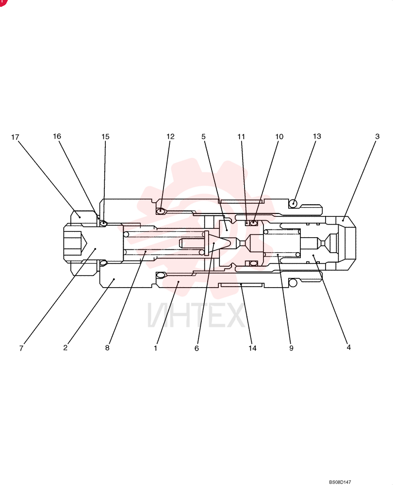 HYDRAULIC VALVE 2436R1119F7