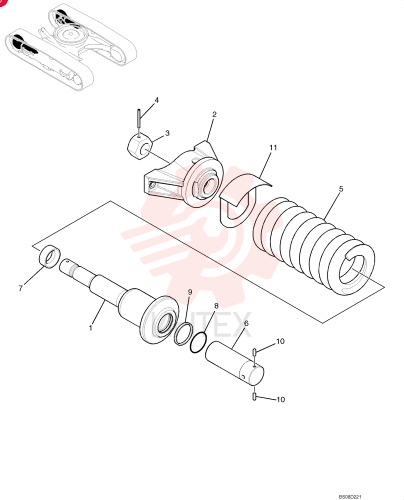 IDLER YY54D00004F1