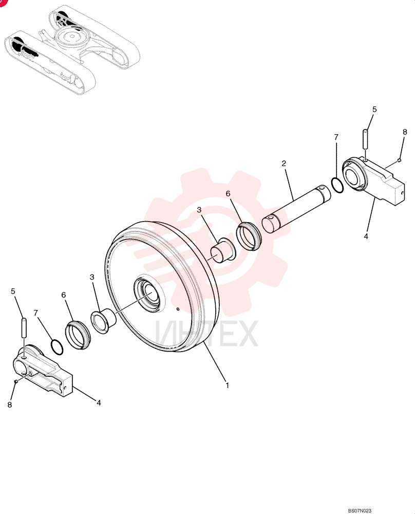 IDLER YN52D00009F1