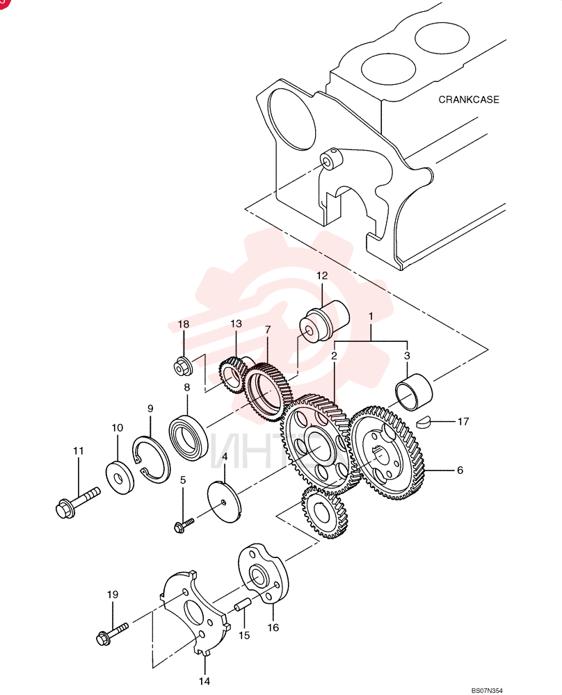 IDLER GEAR VA32G2302010