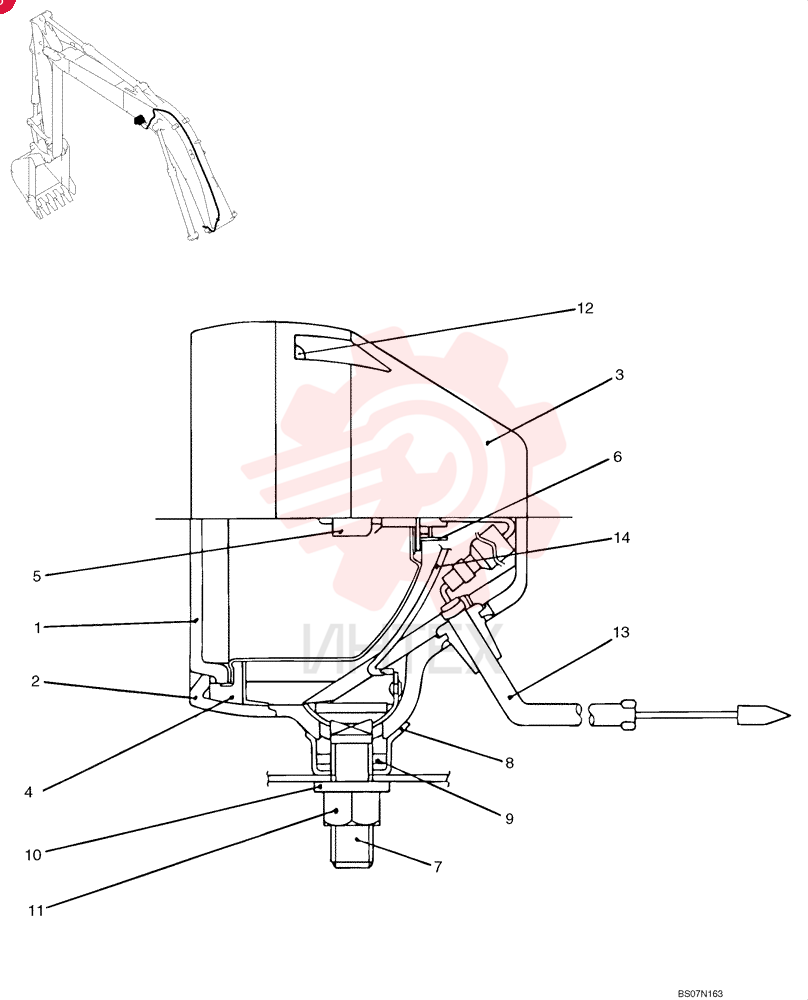 LIGHT ASSY. YW80S00001F1 (2)
