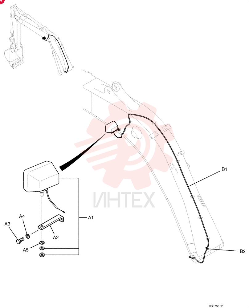 LIGHT ASSY. YW80S00001F1 (1)
