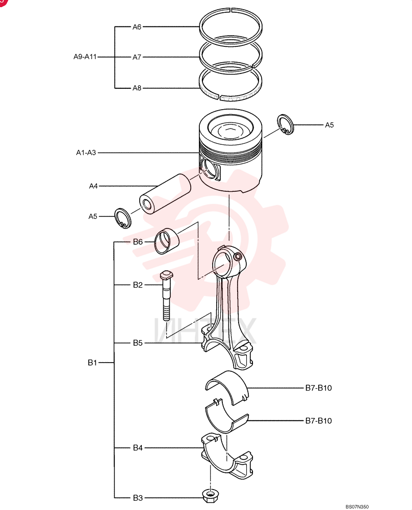 PISTON VA32F1720100