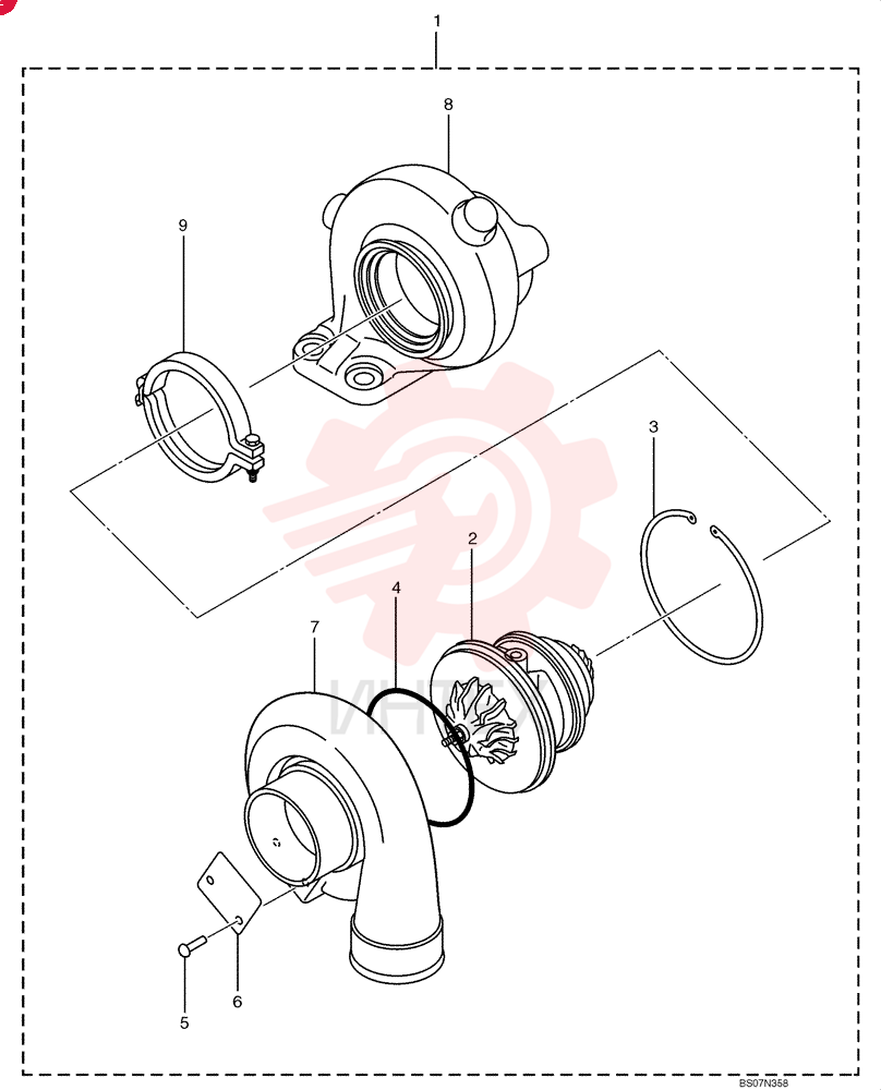 TURBOCHARGER VA4918902750
