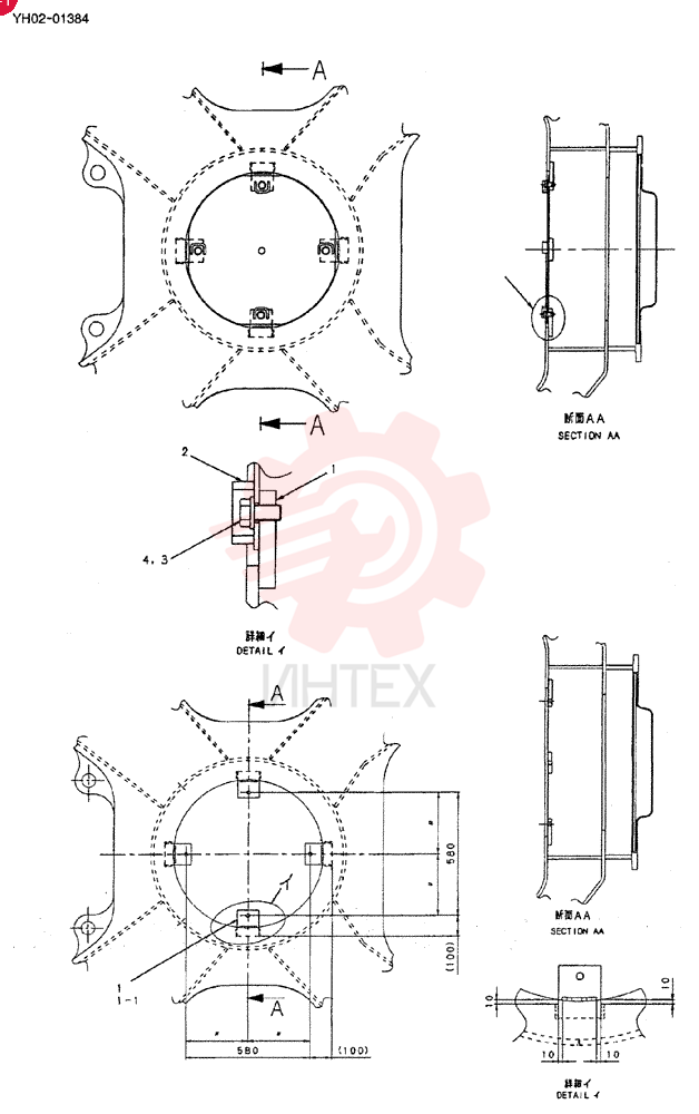 COVER ASSY, UNDER YY24C00008F1