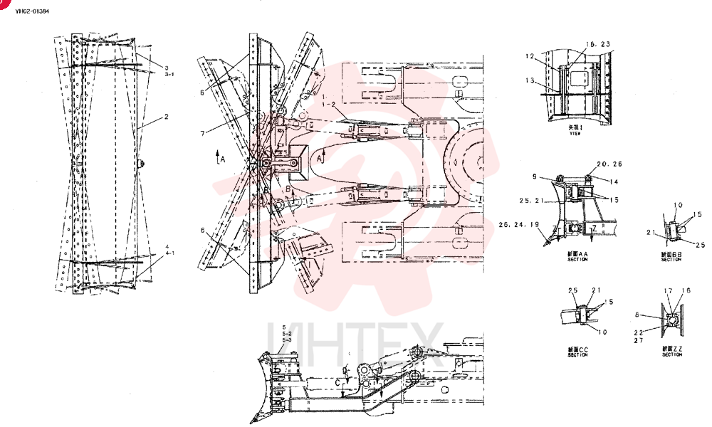 DOZER ASSY YY51B00025F1