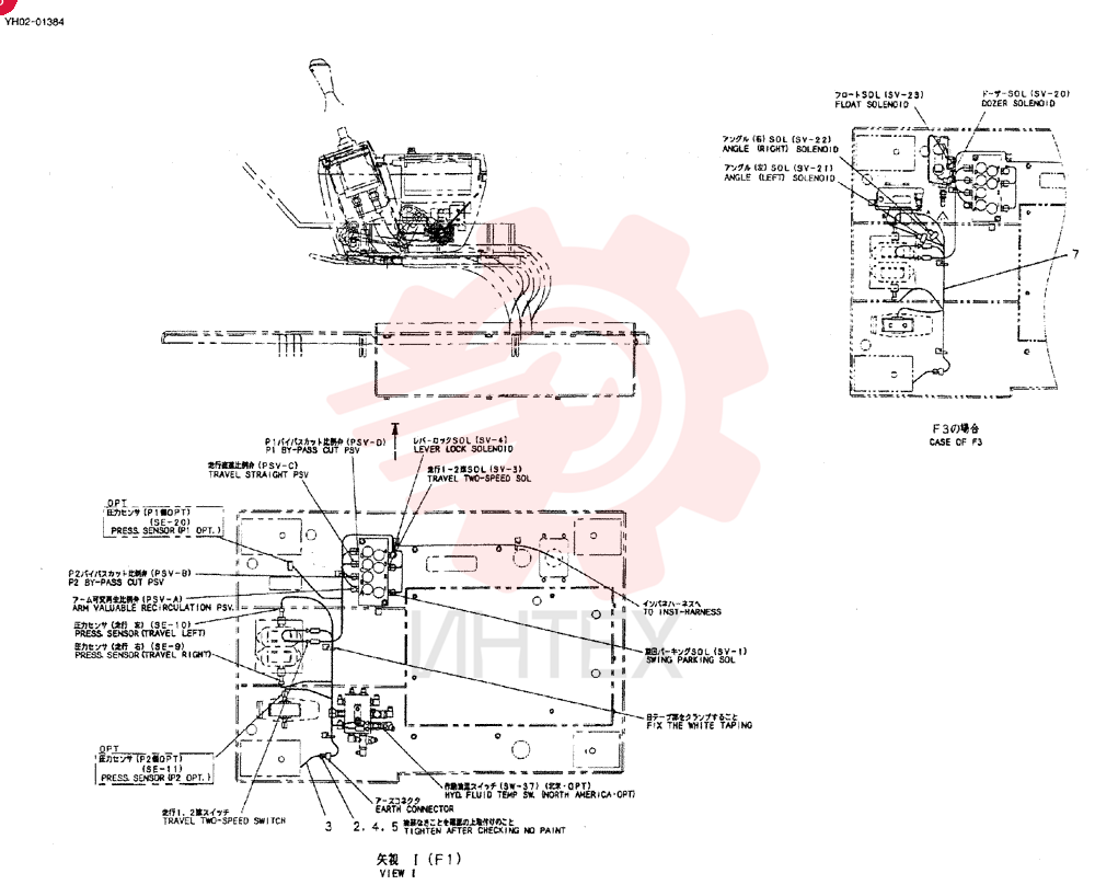 HARNESS ASSY, UPP (PLATE, FLOOR) YY13E00010F3 (1)