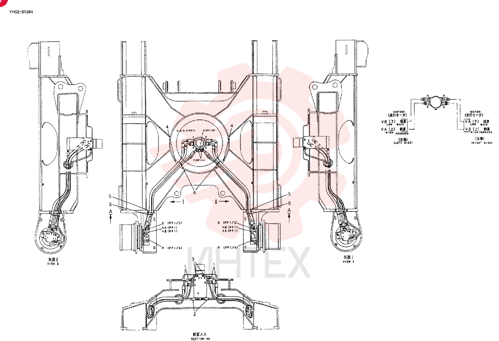 HYD LINES, LOW YY02H00014F1 (1)