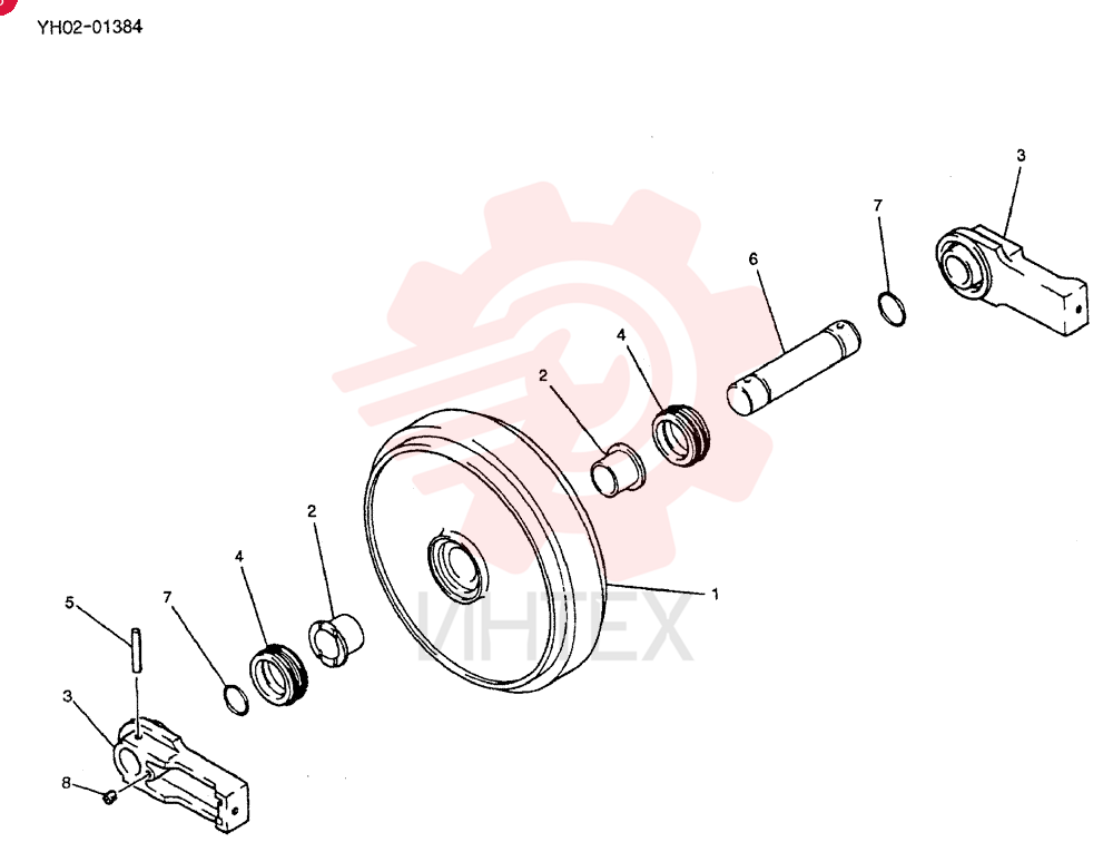 IDLER YN52D00009F1