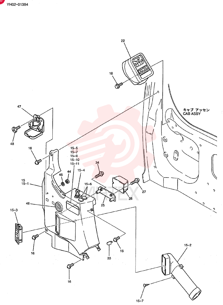PANEL ASSY, INSTRUMENT YY17M00010F1 (1)