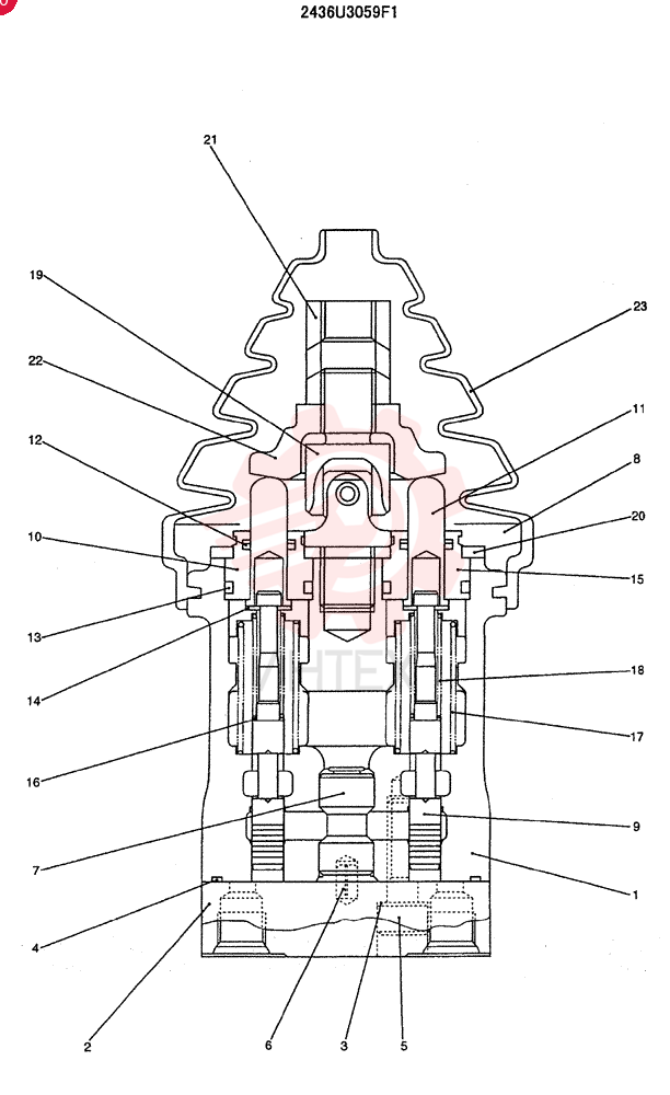 PILOT VALVE 2436U3059F1