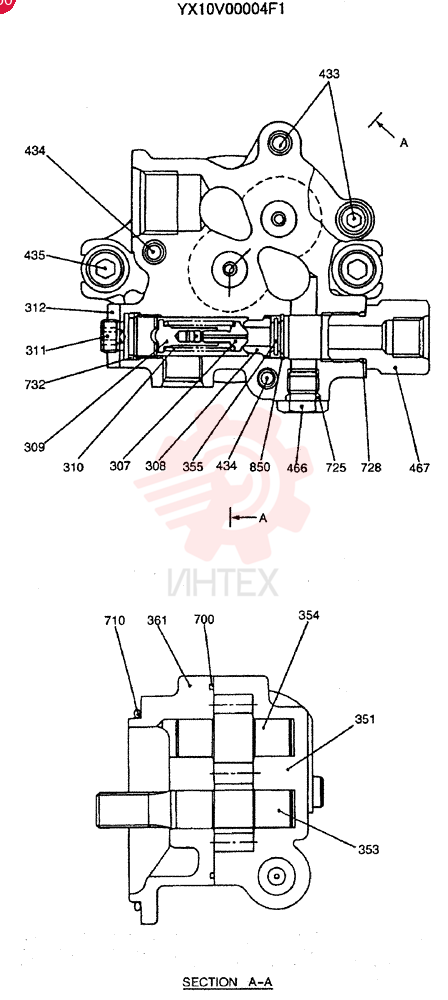 PUMP YX10V00004F1