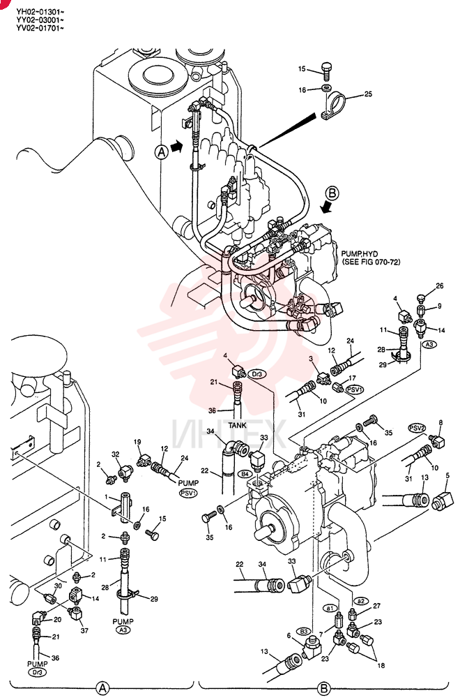 CONTROL LINES, PUMP YY06H00007F2 (1)