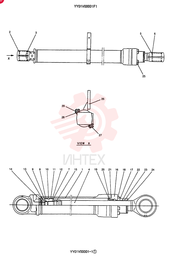 CYLINDER ASSY. YY01V00001F1 (2)