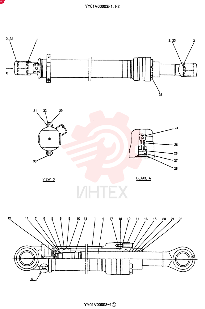 CYLINDER ASSY. YY01V00003F1