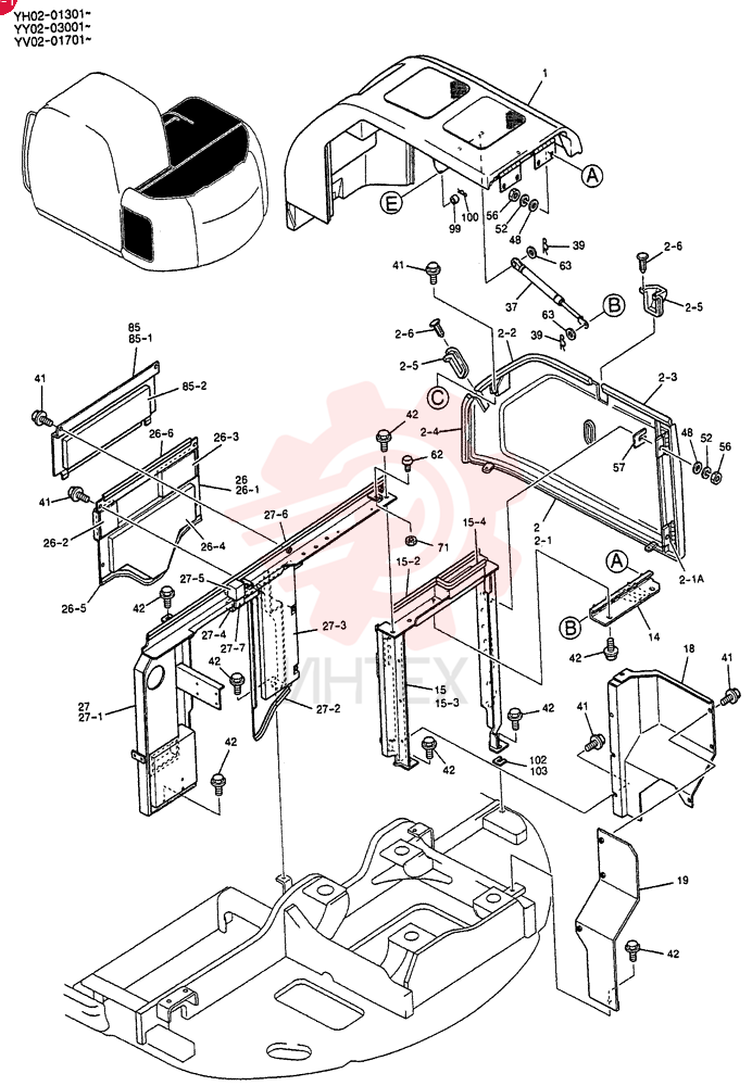 GUARD ASSY. YY21C00010F1 (4)