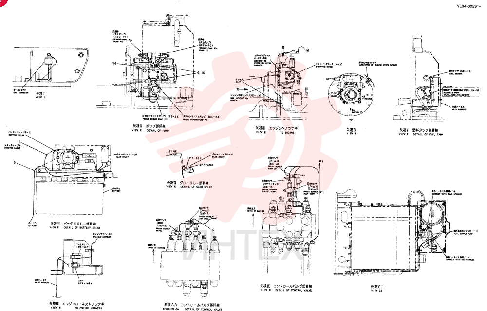 HARNESS ASSY, UPP (STD) YY1300009F7